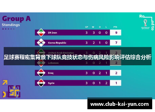 足球赛程密集背景下球队竞技状态与伤病风险影响评估综合分析